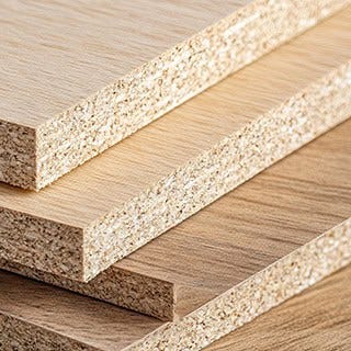 chipboard and fibreboard