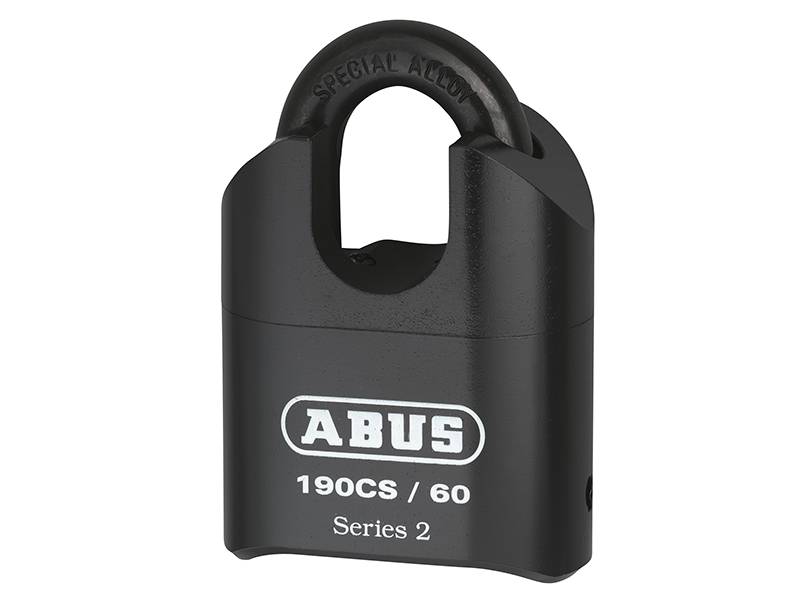 ABUS Mechanical ABU19060CSC 190/60 60mm Heavy-Duty Combination Padlock Closed Shackle (4-Digit) Carded
