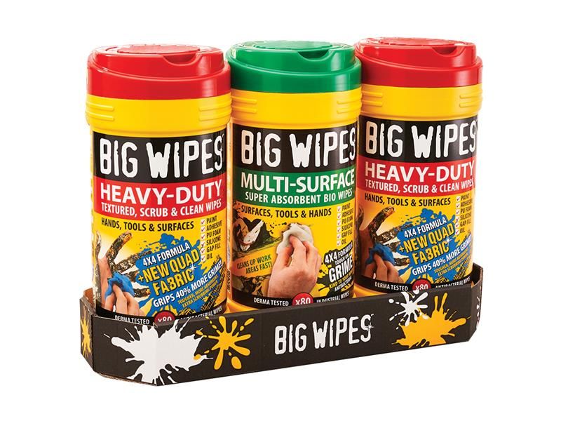 Big Wipes BGW2432 Triple Pack of Hand Wipes