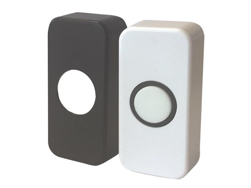 Deta Vimark DETC3507 Bell Push with Black and White Covers