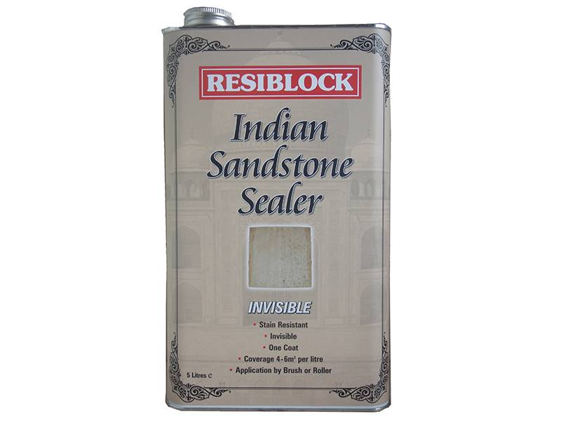 Everbuild Sika EVBRBINDINV5 Resiblock Indian Sandstone Sealers Invisible 5 litre