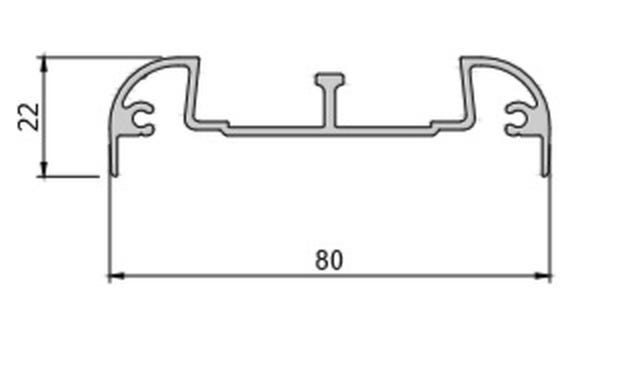 75mm Radius Mitred Wrap-Round Glazing Frame 1200x800mm-SAA PT2006 at Building Materials