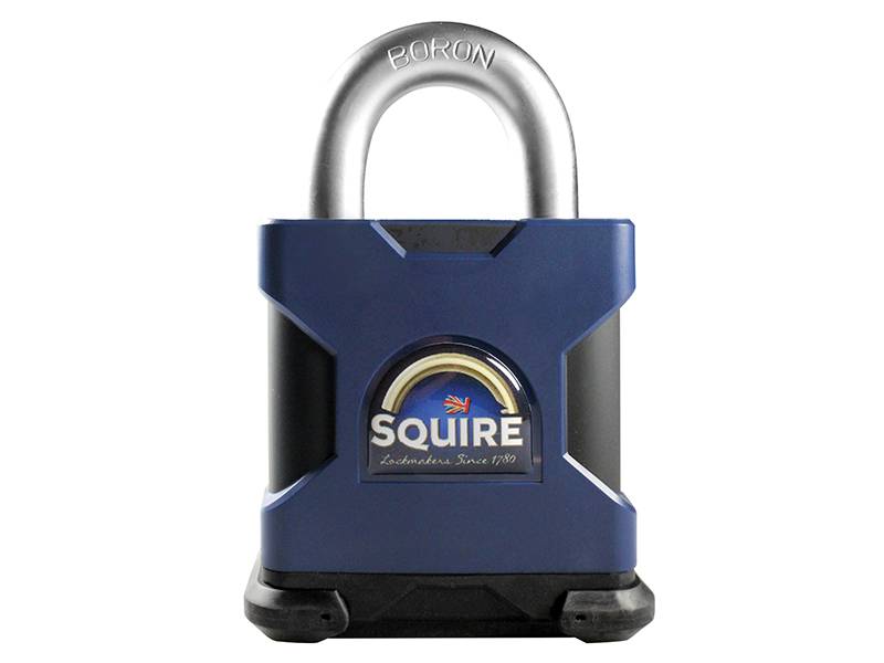 Squire HSQSS65S SS65S Stronghold Solid Steel Padlock 65mm CEN5