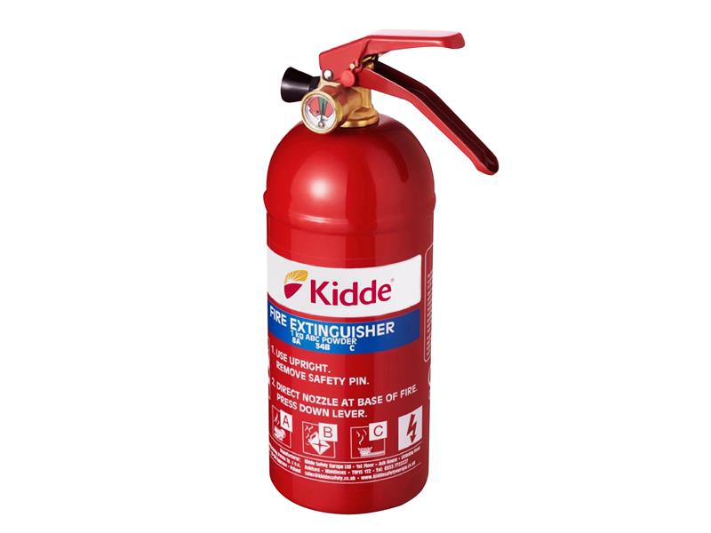 Kidde KIDKS1KG Multipurpose Fire Extinguisher 1.0kg ABC