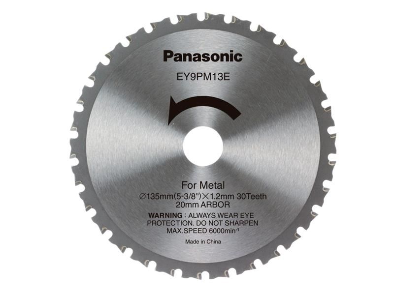 Panasonic PAN9PM13E32 EY9PM13E32 Metal Cutting TCT Blade 135 x 20mm x 30T
