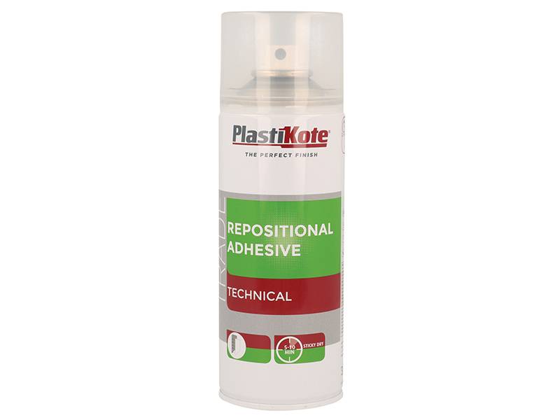 PlastiKote PKT71030 Trade Repositional Spray Adhesive 400ml