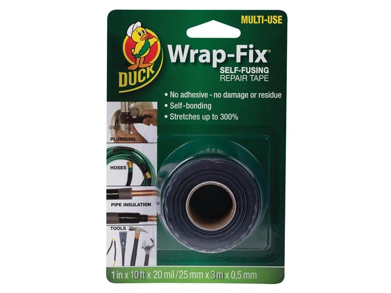 Shurtape SHU283037 Duck Tape® Wrap-Fix® Self-Fusing Repair Tape 25mm x 3m