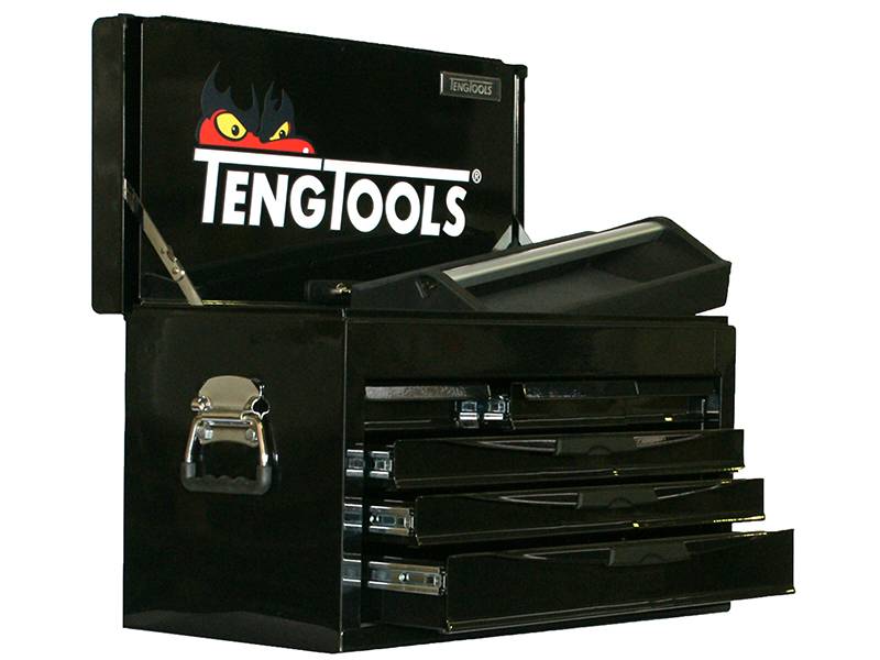 Teng TEN806NGM 8 Series 6 Drawer Top Box  Black